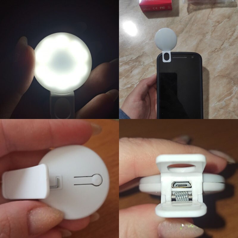 Usb Charge Selfie Ring Licht Fotografische Verlichting Telefoon Fotografie Ring Licht Led Ring Licht Voor Voor Iphone Samsung Xiaomi