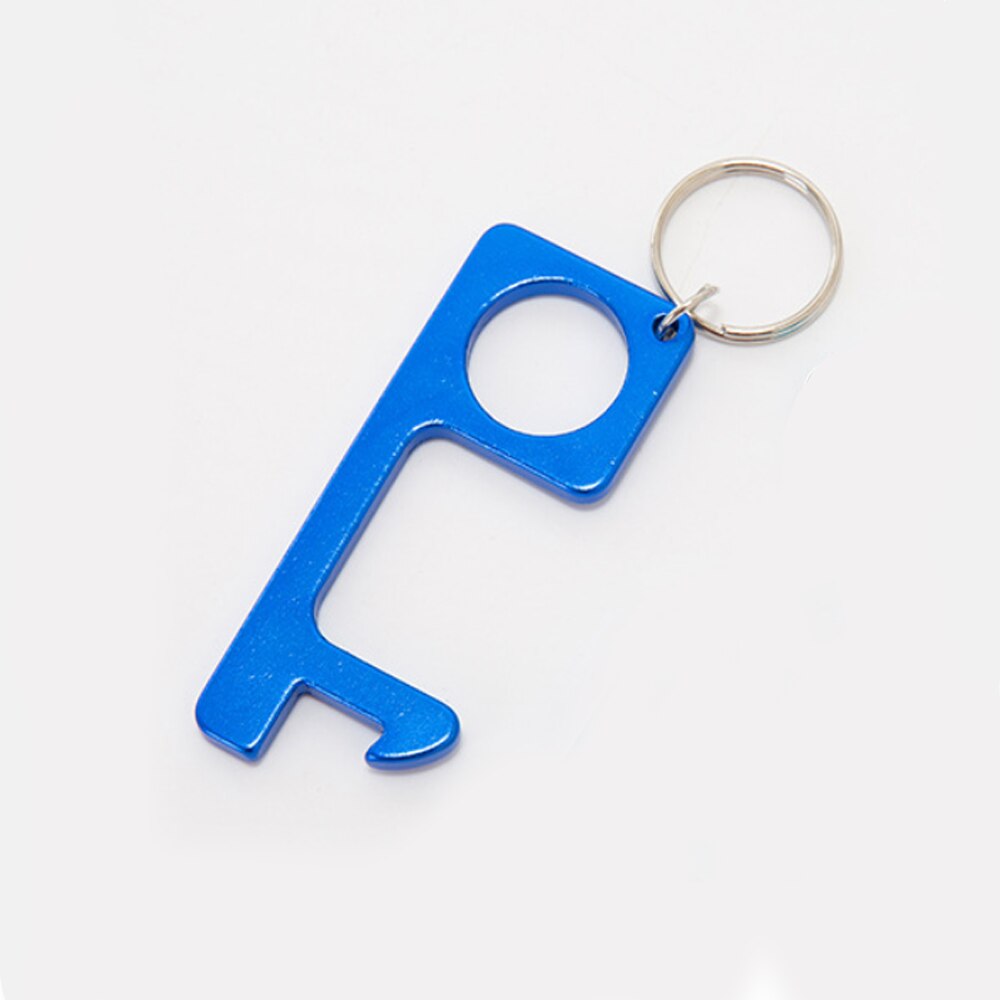 Ouvre-porte Anti-contact alliage Anti-bactérien Protection Anti-contact Isolation clé artefact crochet de porte ouvre-porte avec bouteille Op: 1