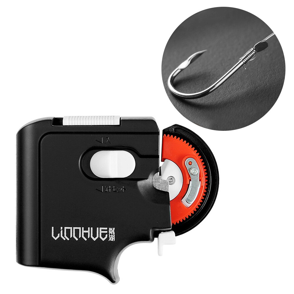 Automatische Vissen Tools Draagbare Elektrische Vishaak Tier Machine Vis Accessoires Tie Snelle Vishaken Lijn Koppelverkoop Apparatuur