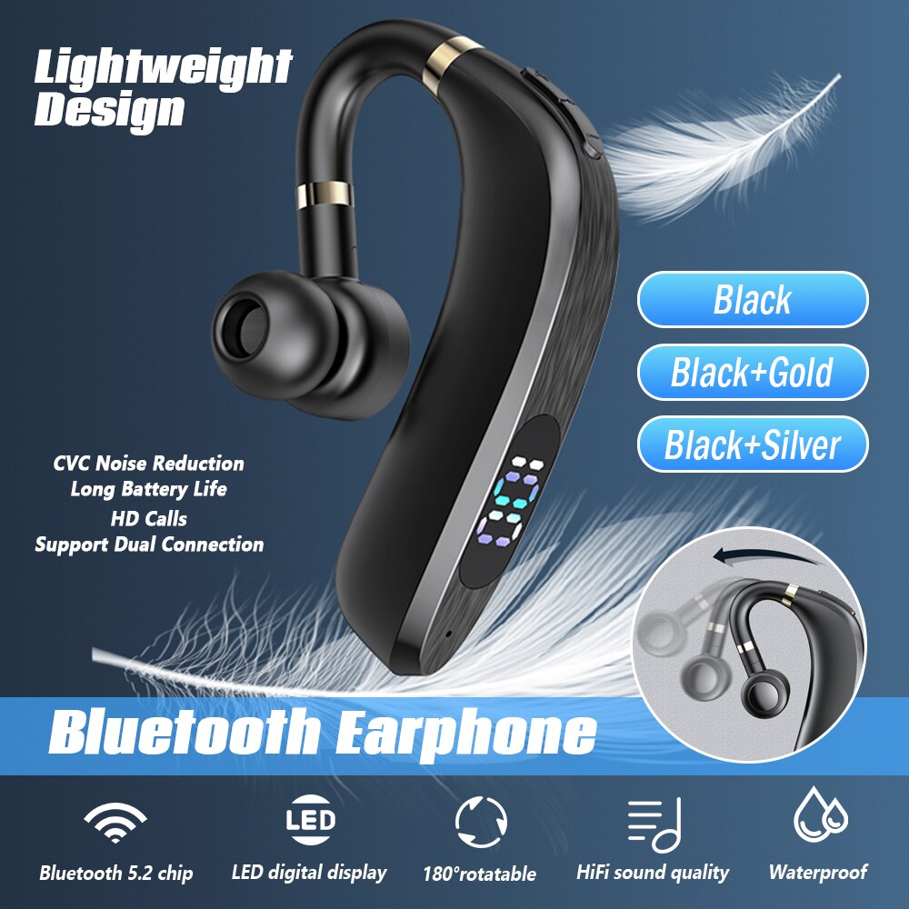 Mpow A30 Bluetooth V5.2 Koptelefoon Muziek Headset Met Waterdichte Hifi Stereo Geluid Ruisonderdrukkende Sport Draadloze Koptelefoon