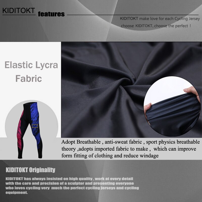 Kiditokt Pro Shockproof Fietskleding Mountain Fiets Fietsen Broek Herfst Mtb Fiets Fietsen Broek Mannen Sportkleding
