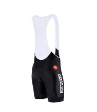 Geeklion Pro Fietsbroek Zomer Anti-Hoge Presure Spons Ademende Pad Fiets Bib Broek Ropa-Ciclismo Culotte Met streep: XXXL