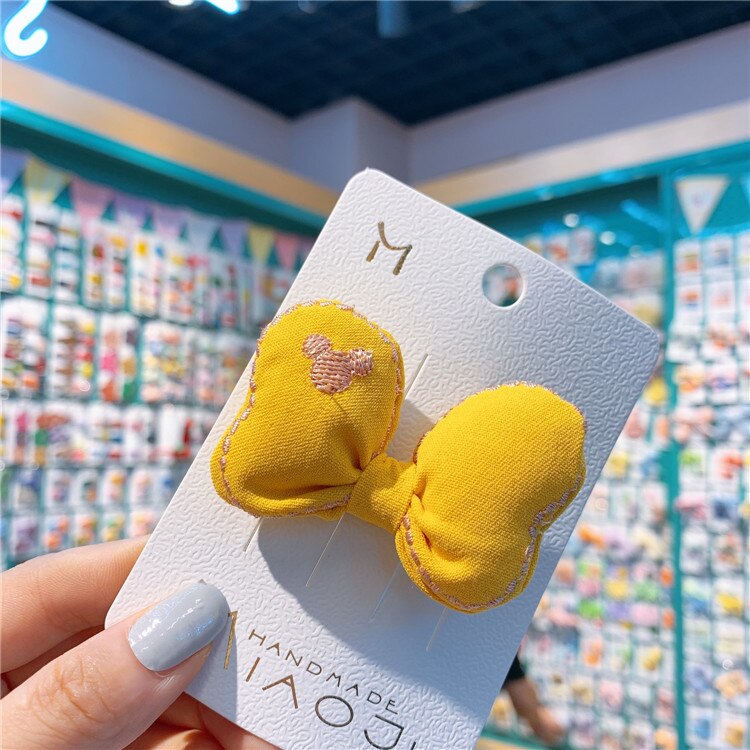 Babymeisjes haarspelden mooie borduurwerk haarspeldjes kinderhaaraccessoires set bb clip kinderspeldjes kinderhaarspeldjes haarspelden: 02