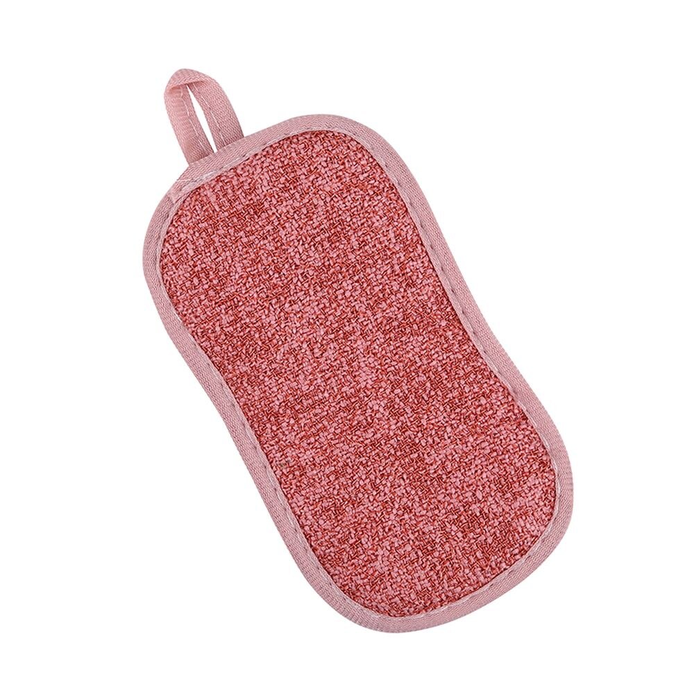 Dish Sponge Gąbka Do Naczyń Éponge Vaisselle Gabka Dishwashing Washing Gąbki Mycia Eponge Kitchen Tissu Lavable Magiczna Clean: red