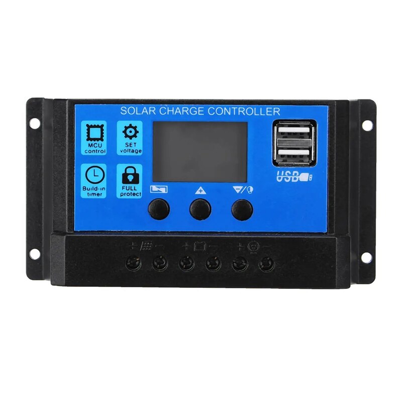 100W Zonnepaneel 12V Battery Charger Kit 50A Controller Voor Caravan Van Boot Dual Usb