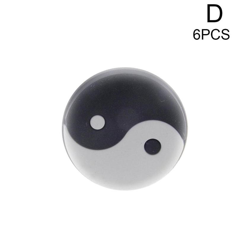 6pcs/lot Tennis Racket Shock Absorber Tennis Racket Tennis Vibration Pvc Silicone Damper Anti-vibration Shock Racket Absorb U9f6: White