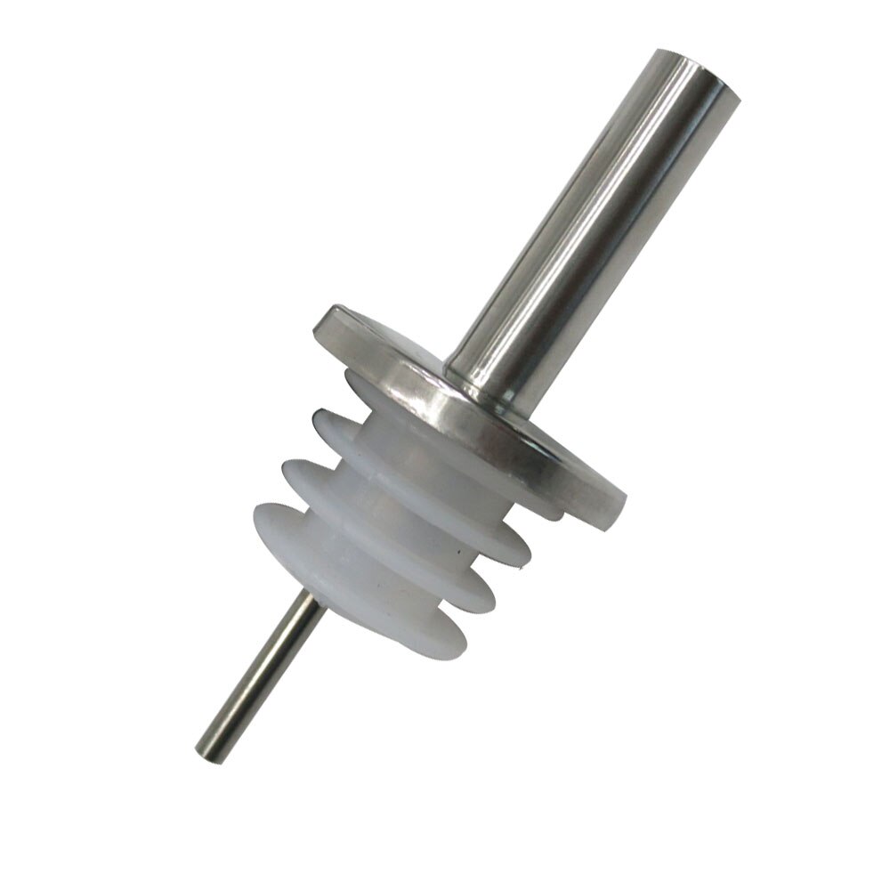 Wine Bottle Beer Pourer with Cap Covers Lid Oil Cork Drink Dispenser Spout Bottle Stopper Barware Bar Accessory Tool: White