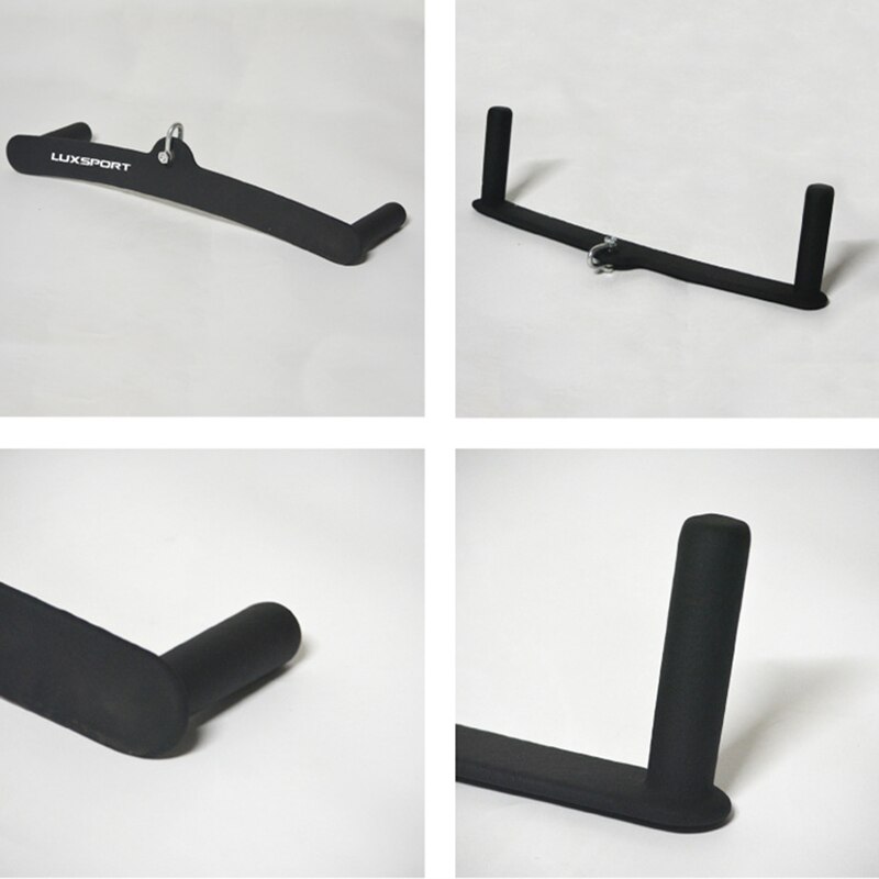 Home Gym Fitness Rowing Machine Handle LAT Pulldown Workout Bar Cable Machine Attachments Biceps Triceps Back Muscle Blaster