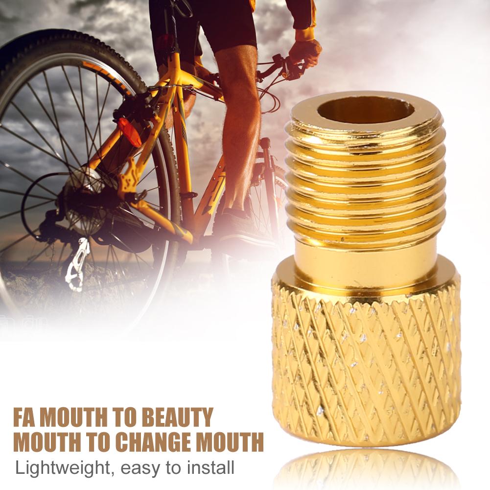 Adaptador de válvula Schrader, convertidor de válvula de bicicleta resistente al desgaste, Presta a valvula Schrader, adaptador de válvula, accesorio de ciclismo,