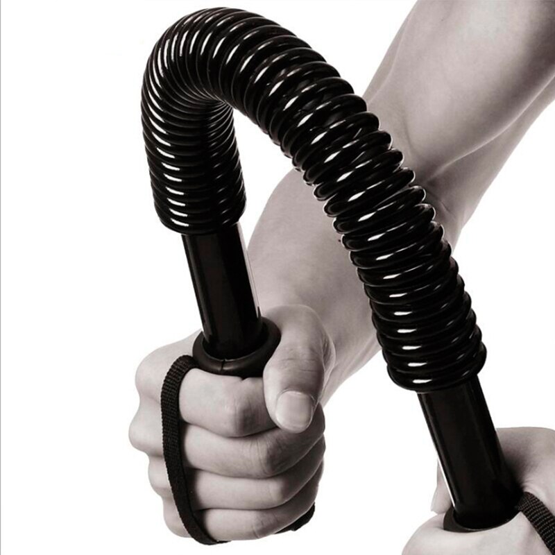 Ressort barre force barre de pliage entraînement gymnastique exercice sport Fitness bras force dispositif poignet force dispositif friser bras Muscl: 50KG