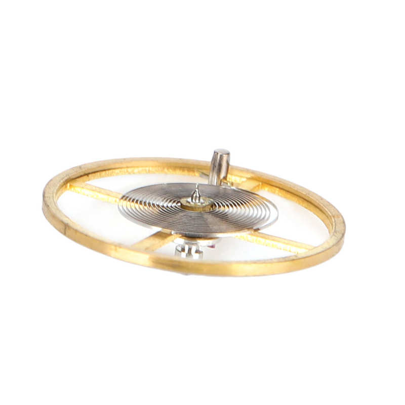 Herramienta de reloj de 5 piezas, rueda de equilibrio de reloj con reemplazo de resorte de horquilla oscilante completo para movimiento 8205, piezas de reparación de reloj para relojero