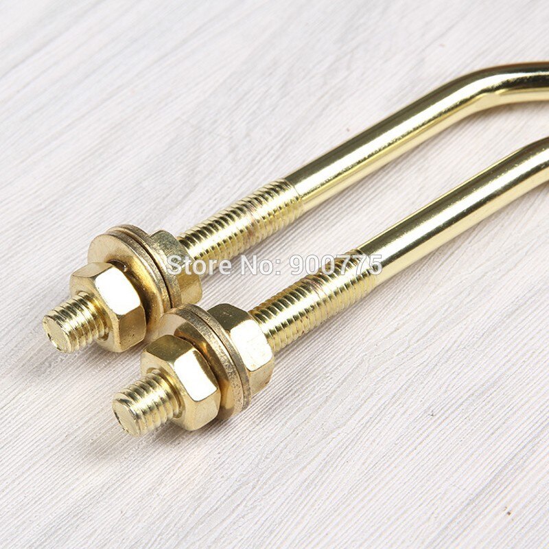 Set of 2 Solid Brass Pool Snooker Billiard CUE RACK Hooks HANGERS E3690-22