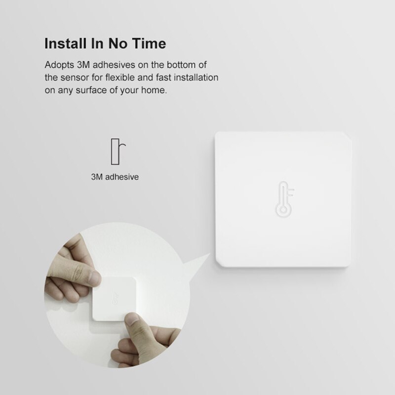 SONOFF SNZB-02 Zigbee Temperature Sensor Humidity Sensor Intelligent Linkage eWeLink APP Work with Alexa Google Home Automation
