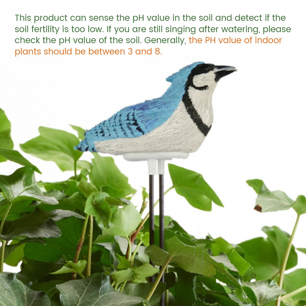 Updated Automatic Soil Moisture Tester Detector Bird Shape Needle Soil Humidity Meter Hydrometer Soil Water Moisture Sensor