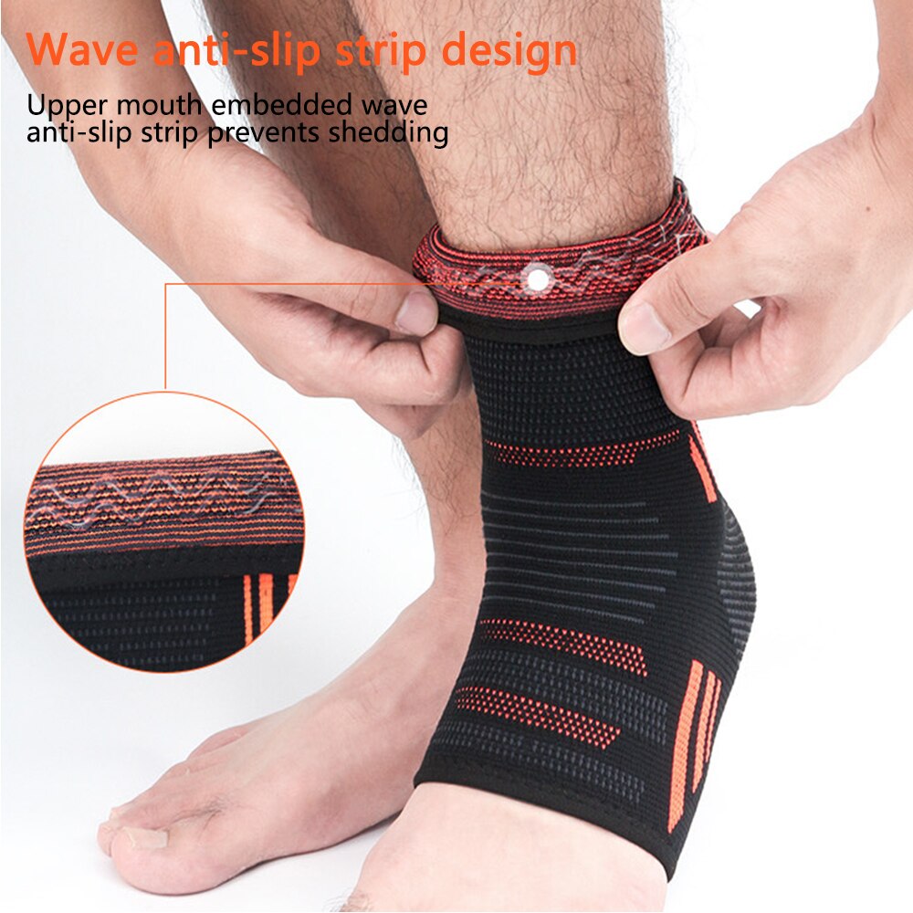 1PCS Sports Ankle Brace Compression Sleeve Relieves Achilles Tendonitis Joint Pain Plantar Fasciitis Sock Ankle support