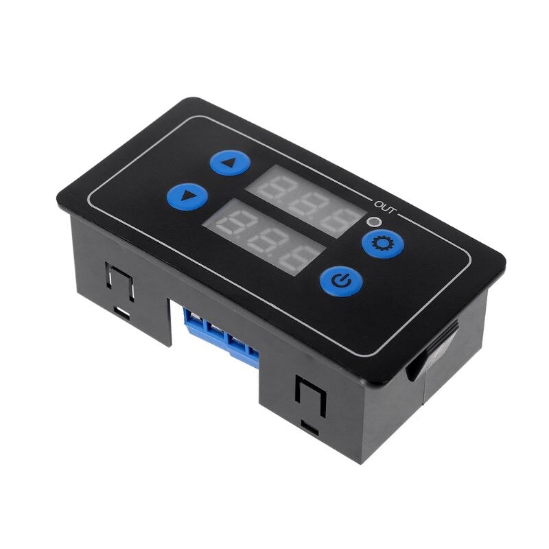 Temporizador de cuenta atrás de 0,1 s-999h, módulo de Control de ciclo programable, Dalay relé de tiempo de 5V/12V/220V voltaje opcional X4YD