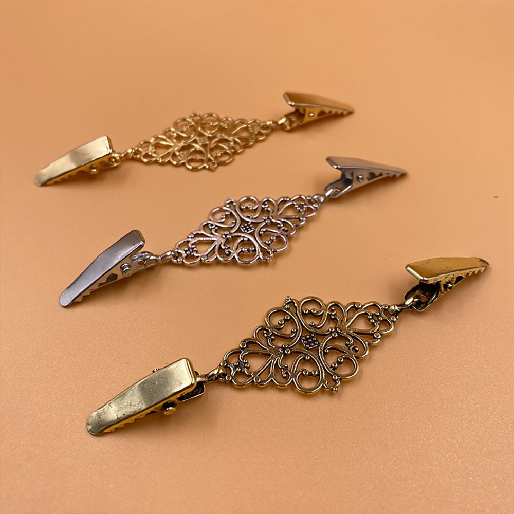 Europese En Amerikaanse Retro Vest Clip Kleding Gesp Kleding Clip Shawl Sjaal Vest Trui Aanscherping Broche Clip