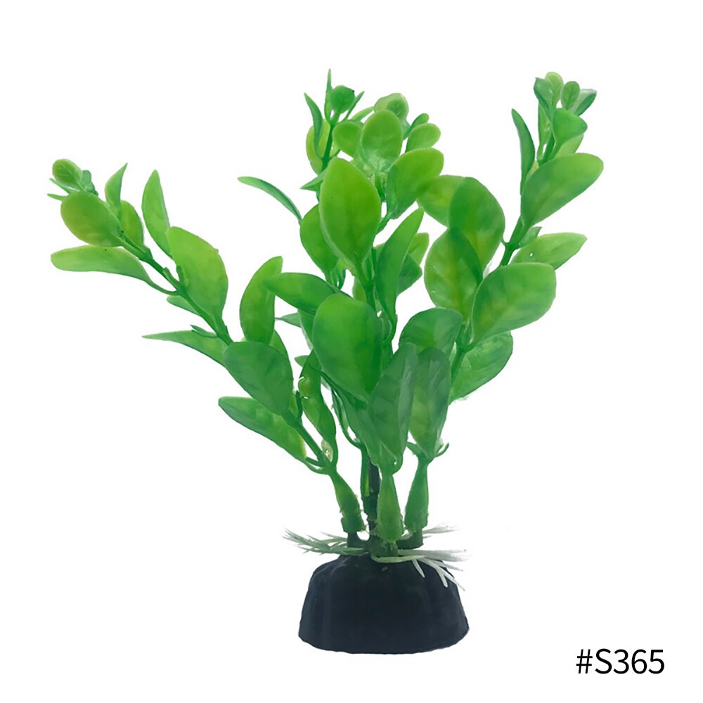 10cm Artificial Aquarium Plant Decoration Fish Tank Simulation Submersible Flower Grass Ornament For Aquarium Underwater Plant: 04