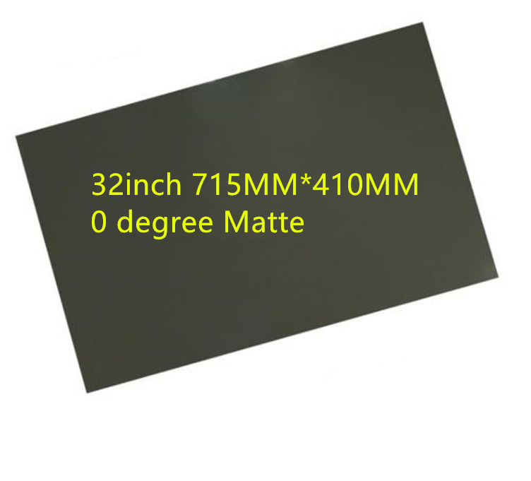 1PC 32inch 0 degree Matte 715MM*410MM LCD Polarizer Polarizing Film for LCD LED IPS Screen for TV