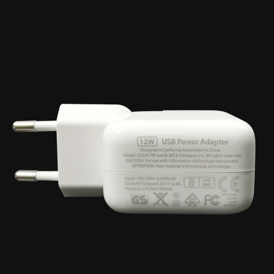 12w 2a hurtig 7 mobiltelefon oplader til iphone 6 6s 5 5s 8 x plus ipad tablet oplader bærbar hurtig opladning usb strømadapter