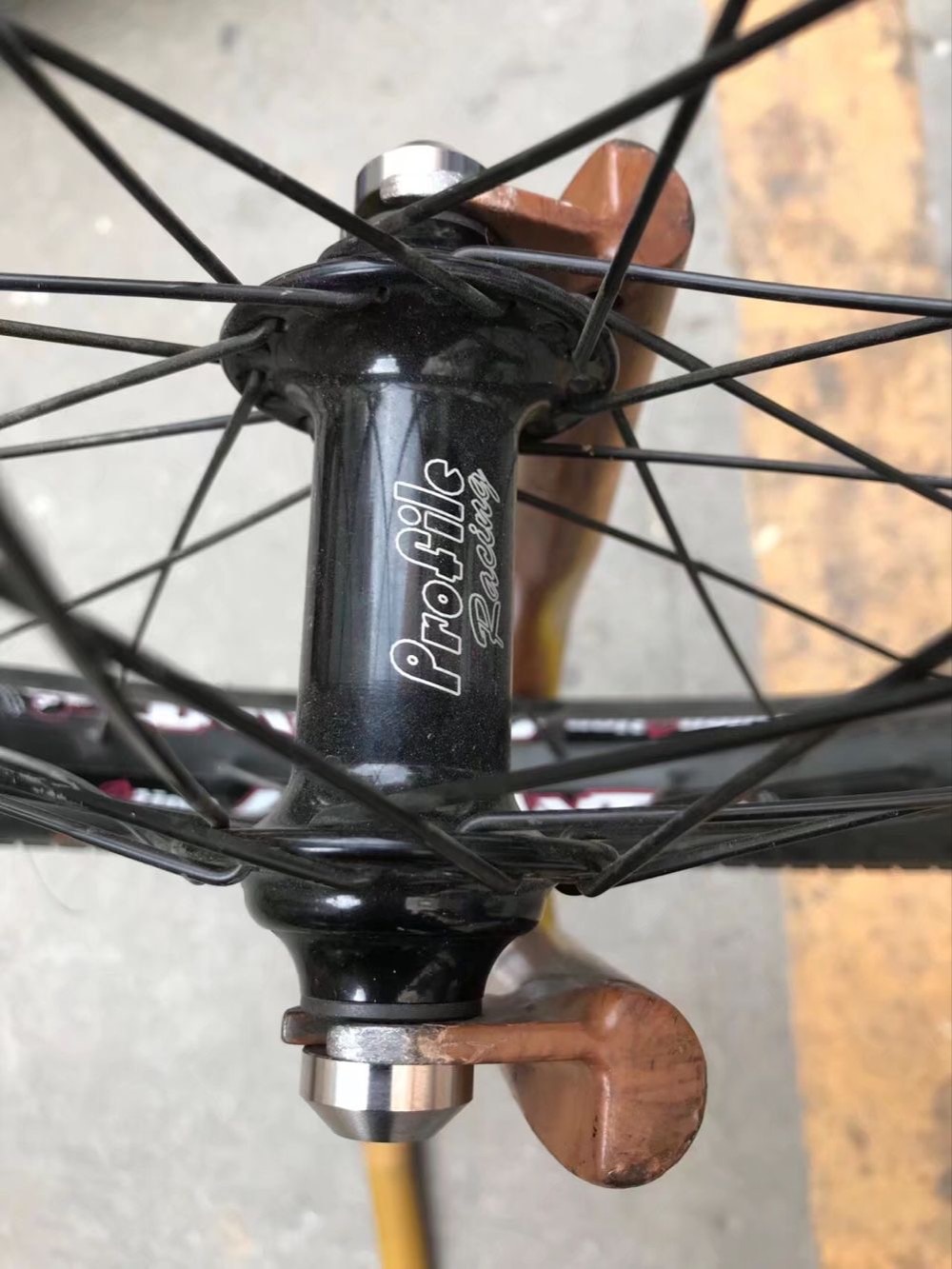 bmx hub titanium screw ti Axle Bolt heat-treqted super light 3/8 16g profile/Madera hub use