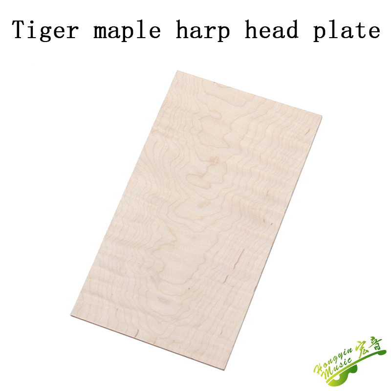 Planche de maquillage en placage de poupée de guitare, 1 pièce, patch de tête de guitare, décoration en bois massif, planche de protection de guitare électrique, production arrière: Bleu