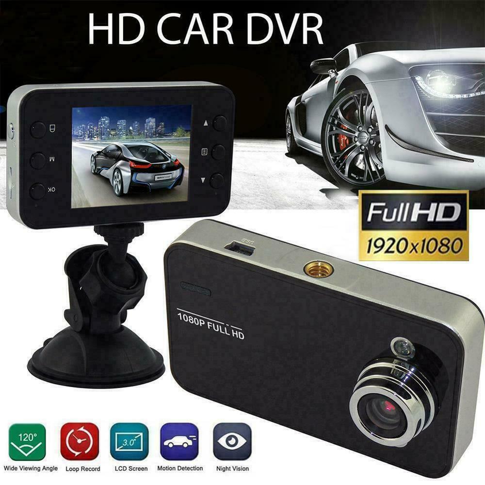 K6000 In CAR DVR Compact Camera Full HD 1080P Recording Dash Cam Camcorder Motion