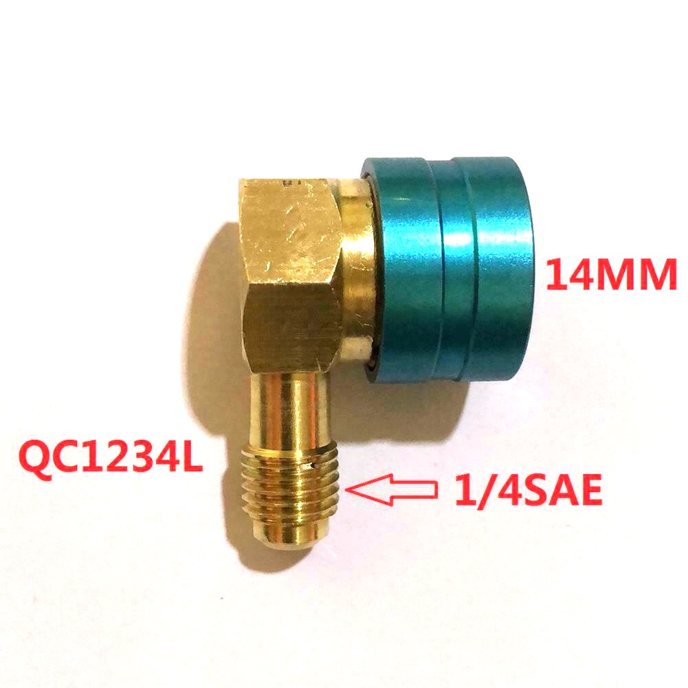Adapter Airconditioning Auto Auto Connector Professionele Snelkoppeling Fittings Aluminium Stabiel Deel Conversie Lage Kant
