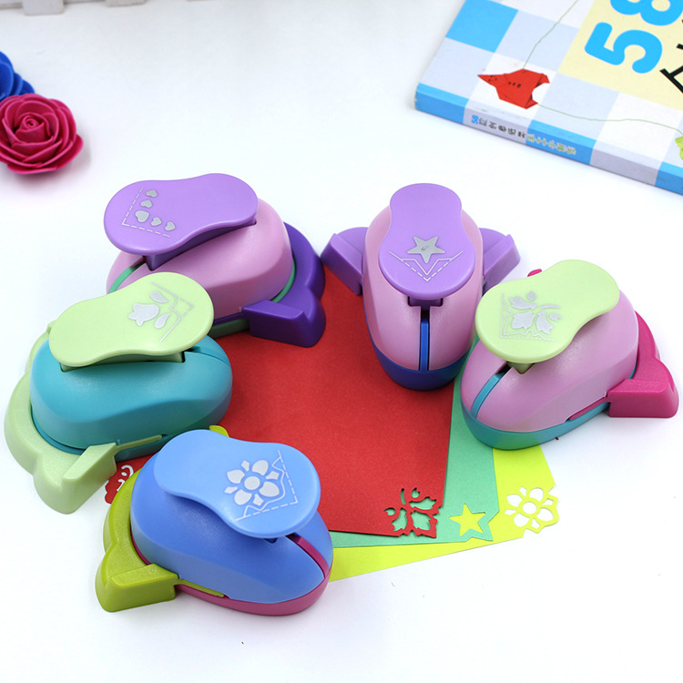 Embossing DIY Corner Paper Printing Card Cutter Scrapbook Shaper Large Device Hole Punch Kids Handmade Craft Furador Eva
