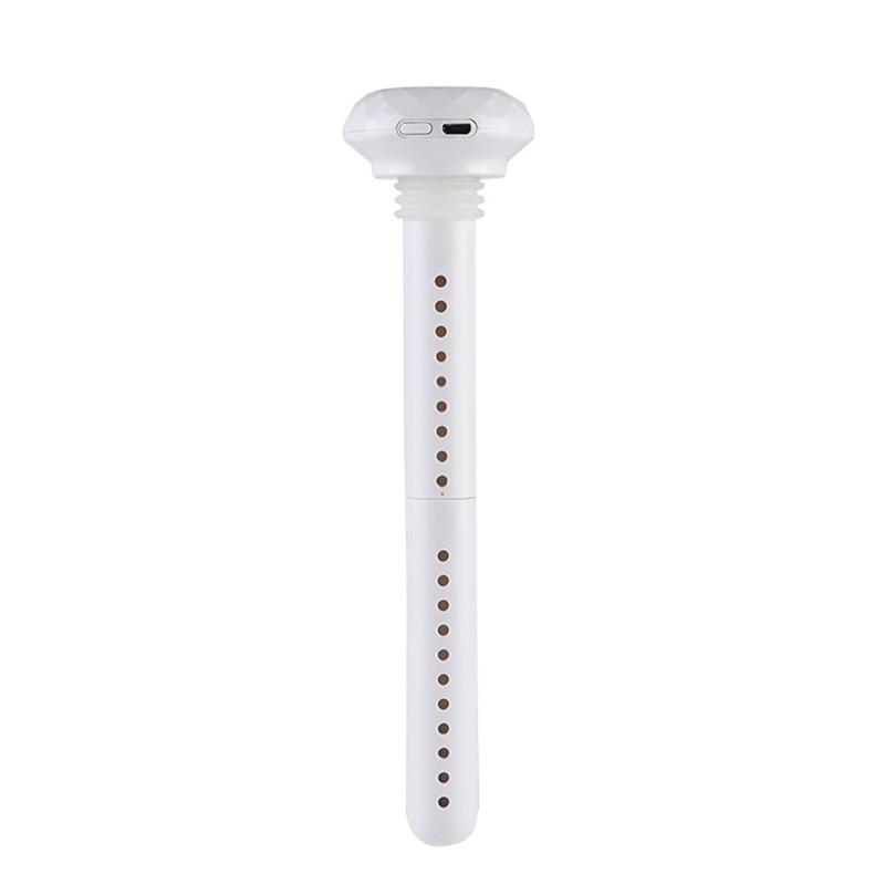 Mini umidificatore ad ultrasuoni USB lampada a LED USB diffusore di olio essenziale purificatore per auto Aroma anione nebulizzatore con luce romantica: white