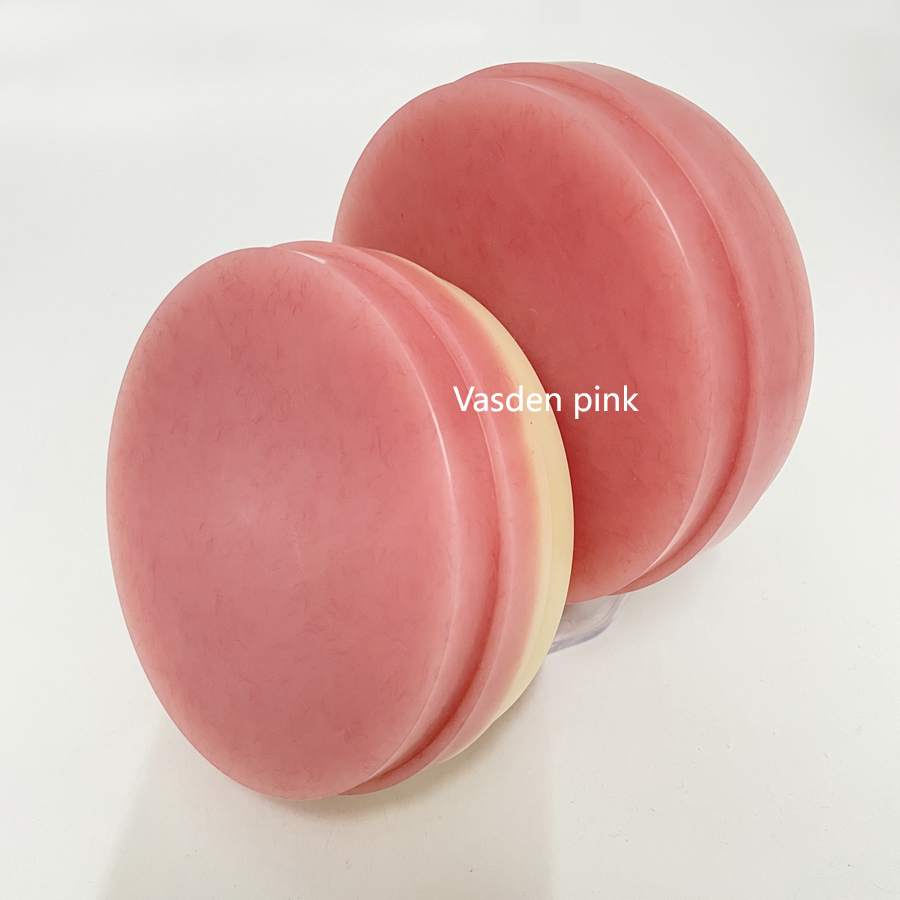 Blocchi PMMA rosa monocromatici OD98mm per fresatura ca/Camera Fornitura dentale discoteca PMMA ca-Camera