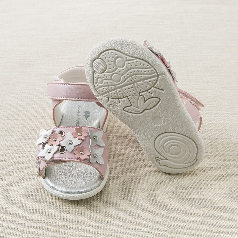 DB10242 Dave Bella summer baby girl sandals born infant shoes girl sandals Princesss shoes