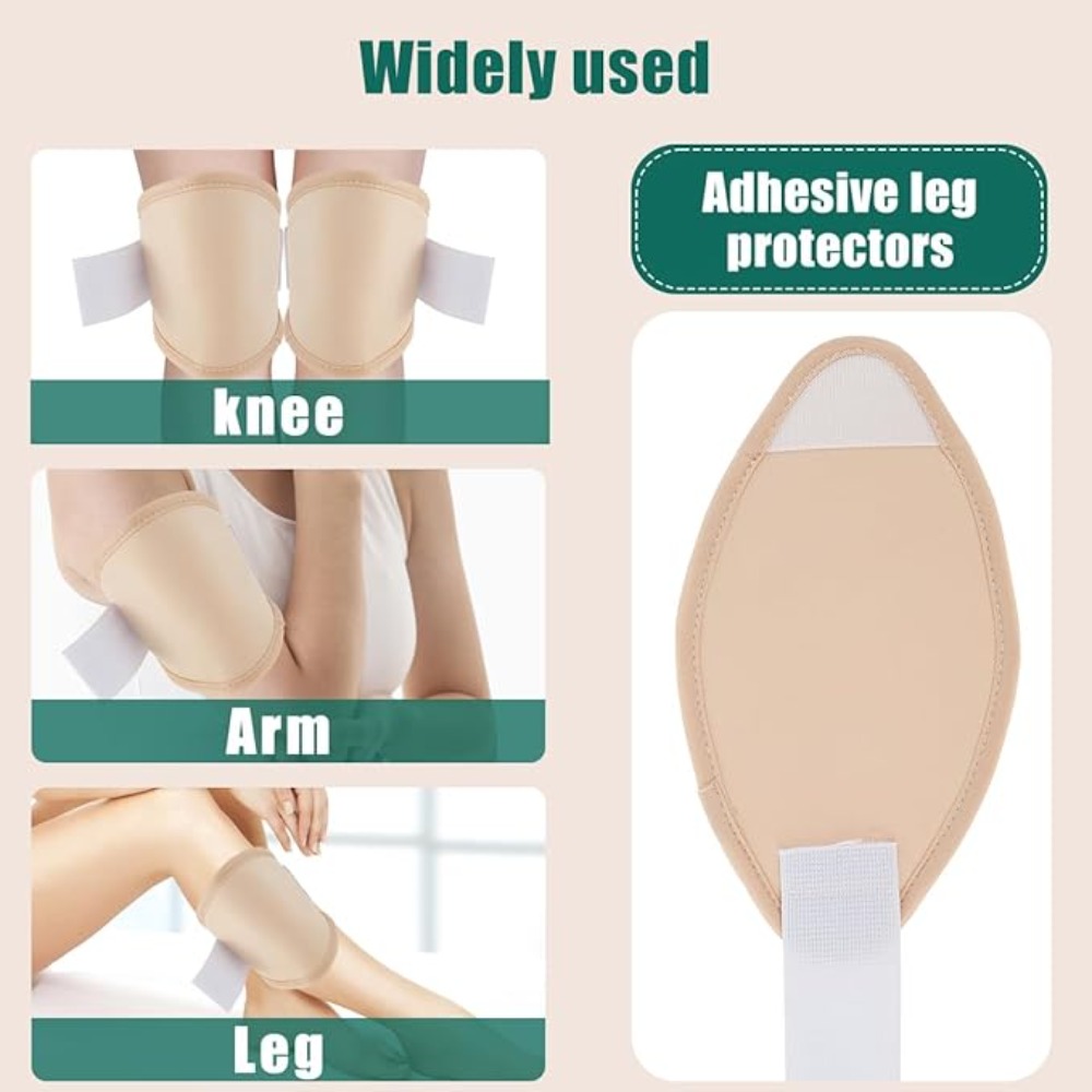 2Pc Ricinusolie Pak Wrap Voor Knie Enkel Ellebogen Arm Voeten Herbruikbare Wasbare Lekvrije Castor Olie Kompres Pads Etherische Olie Wrap