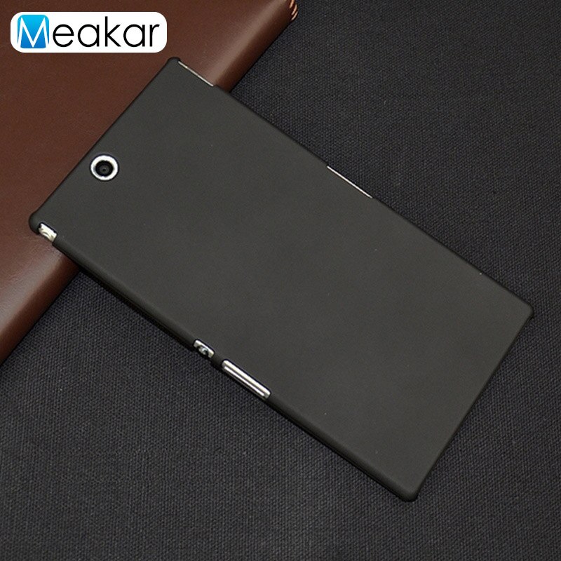 Coque Cover 6.44For Sony Xperia Z Ultra Case Voor Sony Xperia Z Ultra C6833 Xl39H C6802 C6806 Telefoon Terug Coque cover Case: black