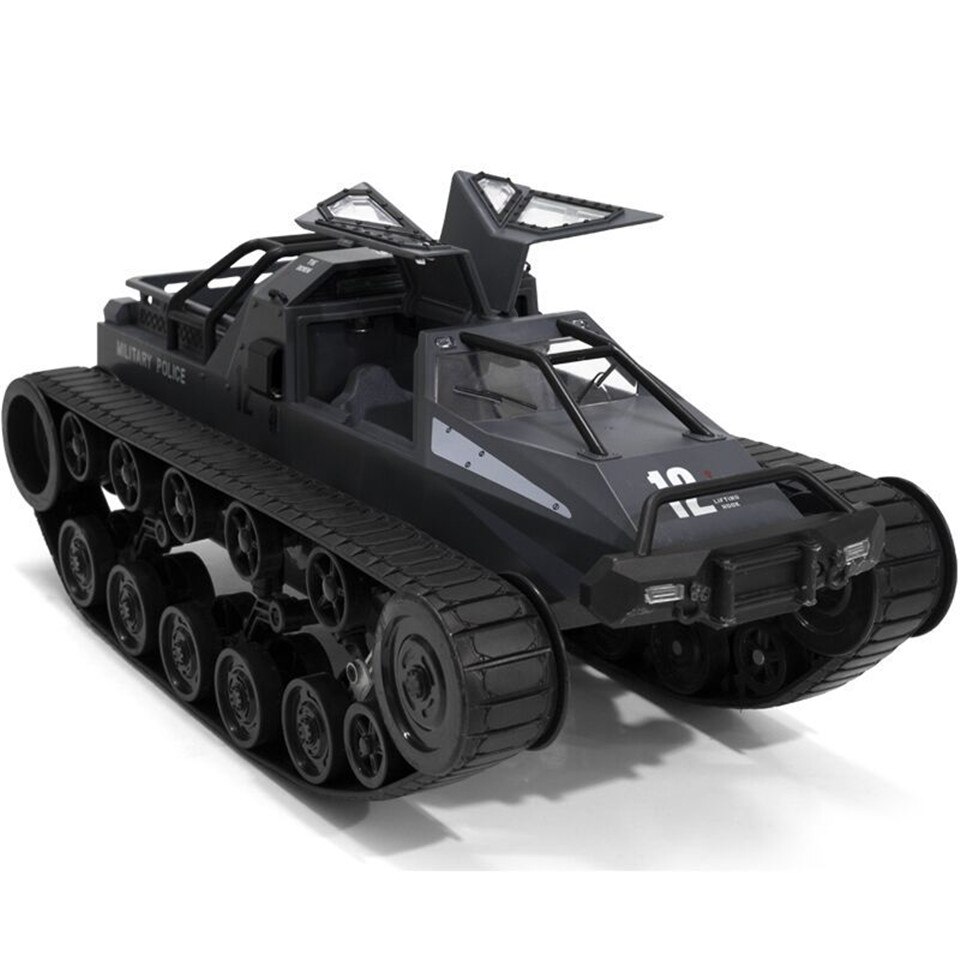 2.4G Rc Drift Tank Auto 1:12 Hoge Snelheid 12 Km/h Volledige Proportionele Controle Voertuig Modellen 5M Waden Diepte vleugelvormige Deur