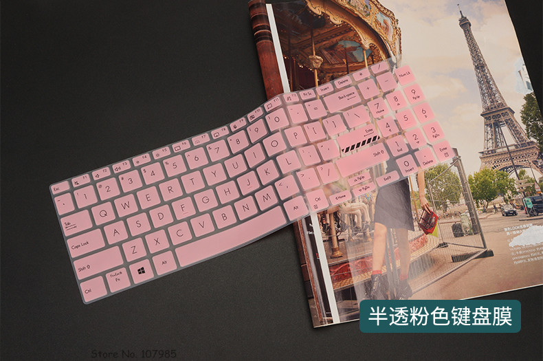 Laptop Clear Transparante Tpu Siliconen Toetsenbord Cover Skin Protector Voor Asus Vivobook Pro 15 Oled K3500 M3500: Pink