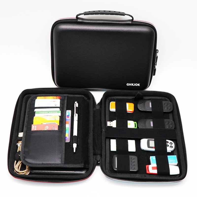 Portable Hard Drive Case Bag Waterproof Shockproof... – Grandado