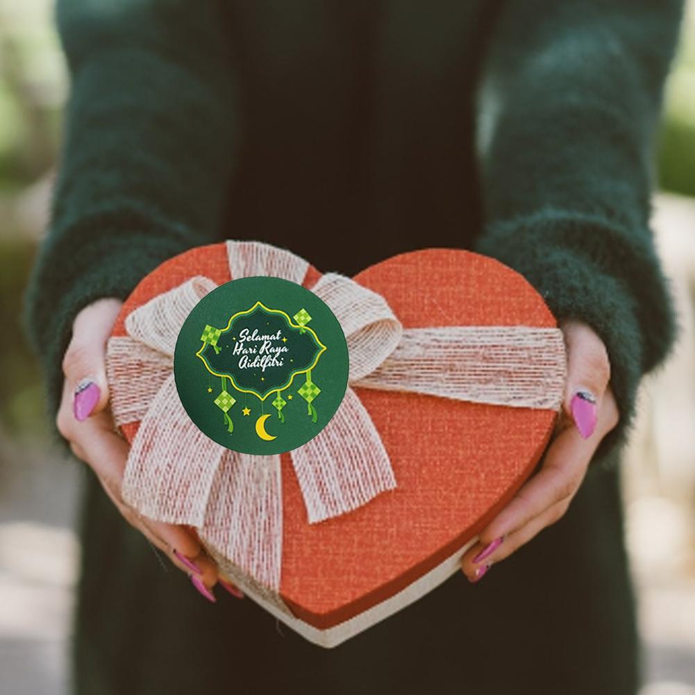 150PCS/10 Sheets Eid al-Fitr Box Sealing Sticker EID MUBARAK Sticker Eid Decorations Islamic Muslim