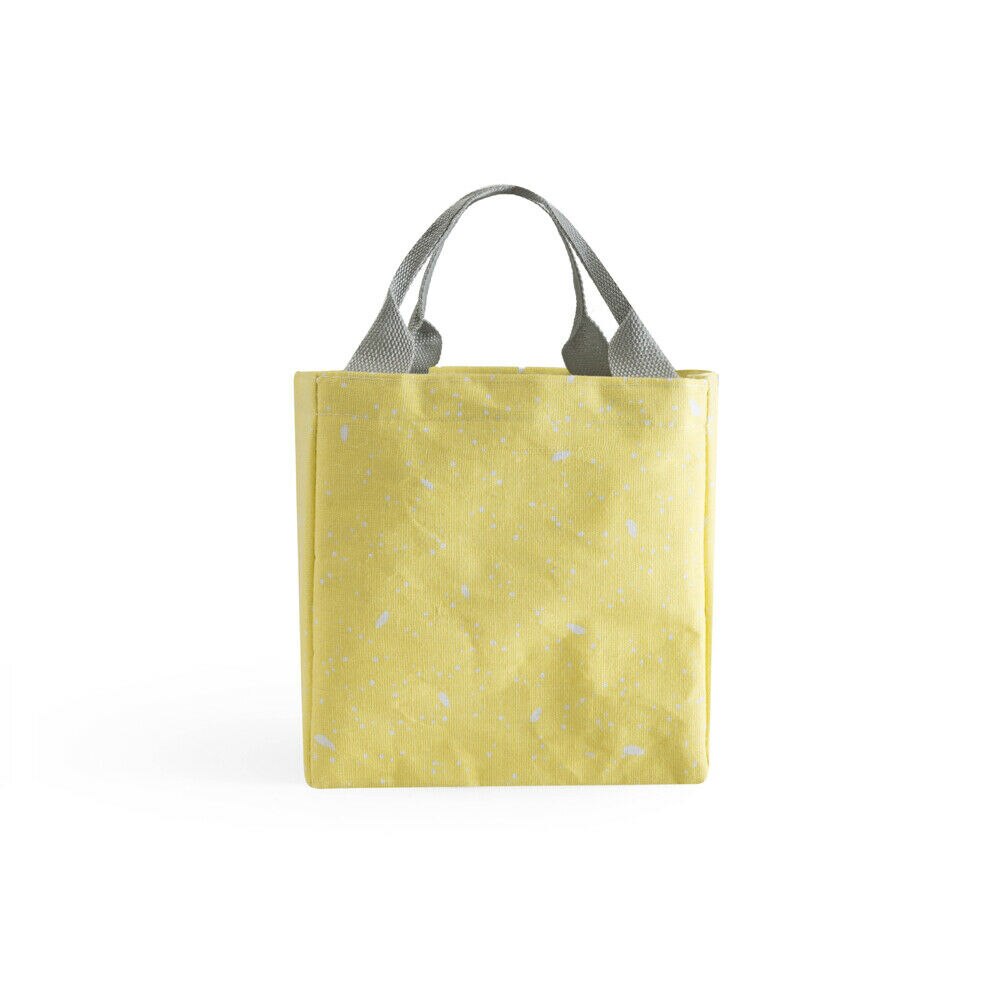 Newest Portable Lunch Bags Insulated Cool Lunch Bag Picnic Bags School Lunchbox: S Yellow 2