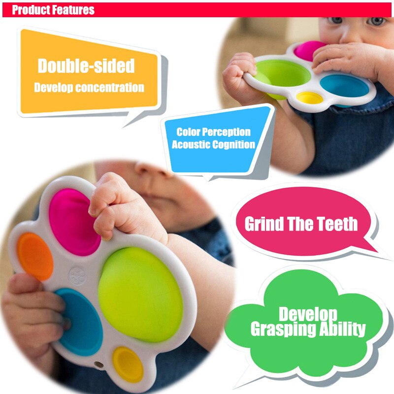 Fidget Toy Educational Sensory Toys Infant Early Education Intelligence Development Fidget Stress Reliever