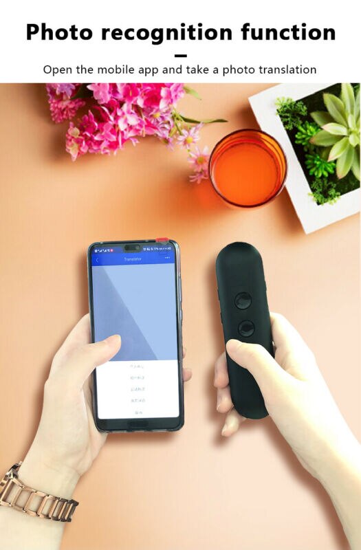 Smart Stimme Übersetzer Business Tragbare Zwei-Weg Instant Echtzeit 42 Multi Sprache Übersetzung Für Reise Studie