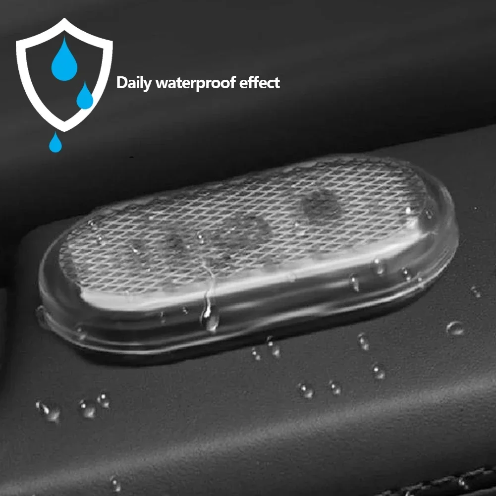 Luci a portato senza fili magnetiche per interni auto Luci a portato per interni per auto Lampada per atmosfera con accento al neon automobilistico ricaricabile tramite USB