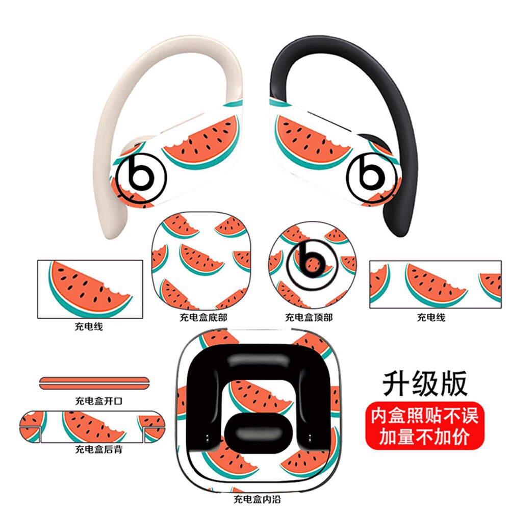 Voor Powerbeats Pro Skin Sticker -Ultra Dunne Decal Bescherming Voor Powerbeats Pro