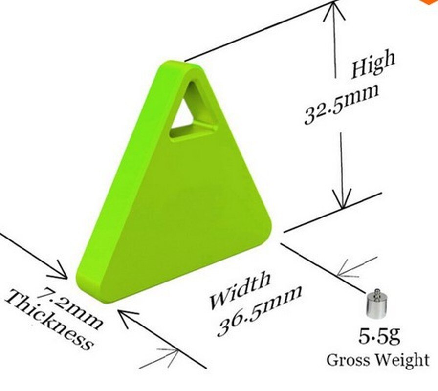 Przenośny mini nadajnik Bluetooth lokalizator GPS anty-zgubiony kontroler alarmu tagu