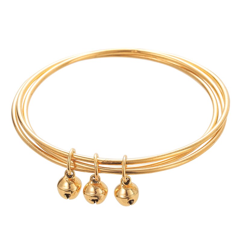 Banhado a 24k ouro multi forma punk bangle bells curb cubana corrente padrão de ouro folhas bangle para homens jóias presentes pessoais: style13