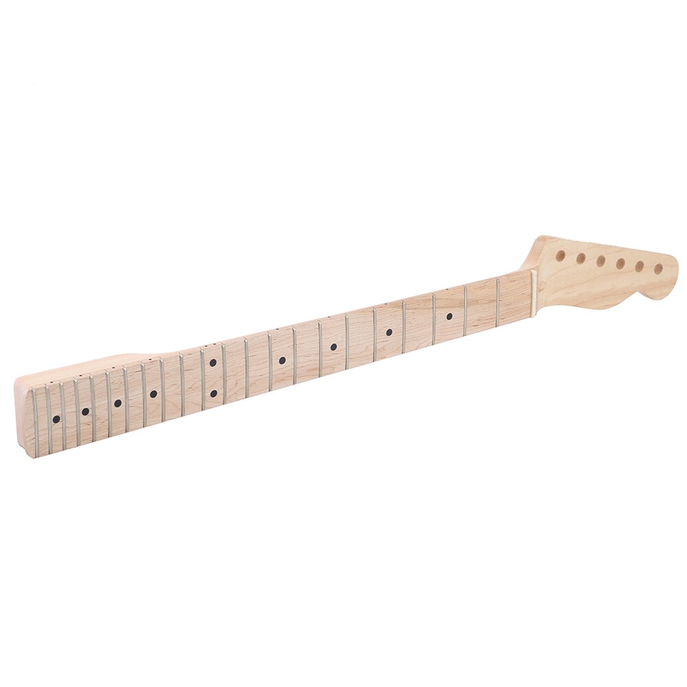 22 Frets Electric Guitar Neck Fingerboard Replacement Maple Neck