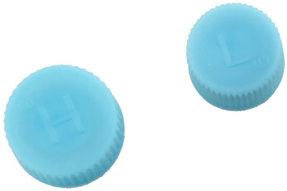 R134a bajo 15mm y alto 18mm aire acondicionado servicio AC Sistema de carga Puerto tapas de repuesto para coches 4 Uds