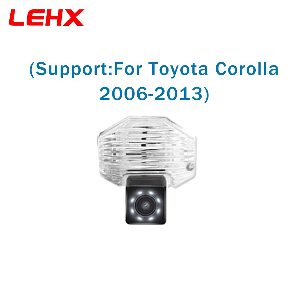 Car Rear View Camera Universal Backup Parking Camera 8 LED Night Vision Waterproof HD Color Image For Car Android Radio MP5