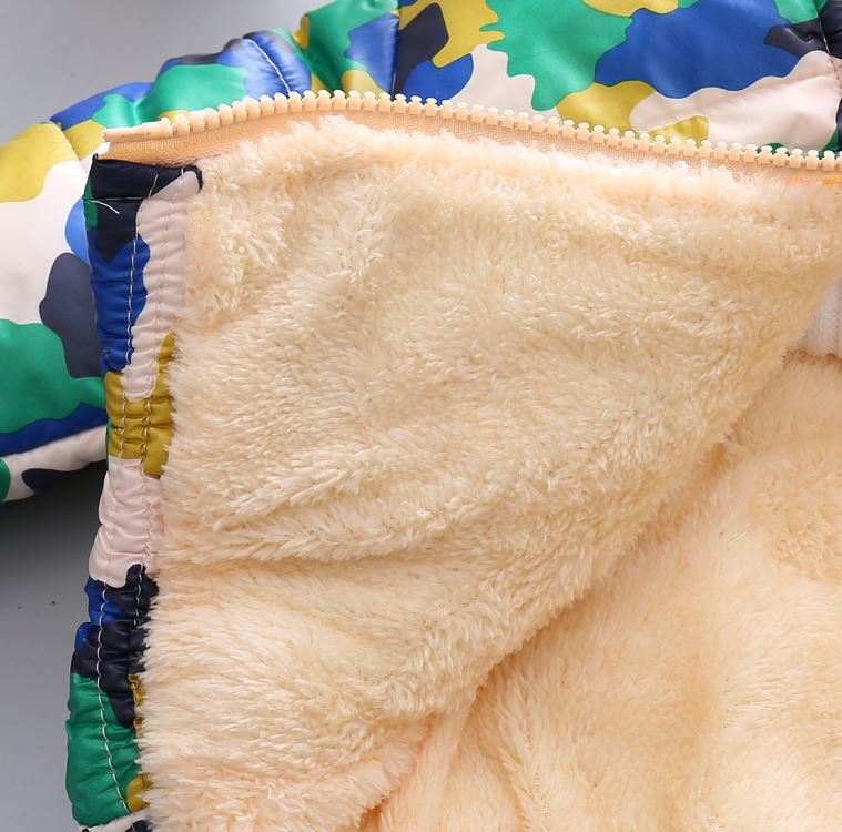 Toddler Baby Boys Winter Jacket Coat Children Autumn Outerwear Baby Cartoon Jacket Children Clothes