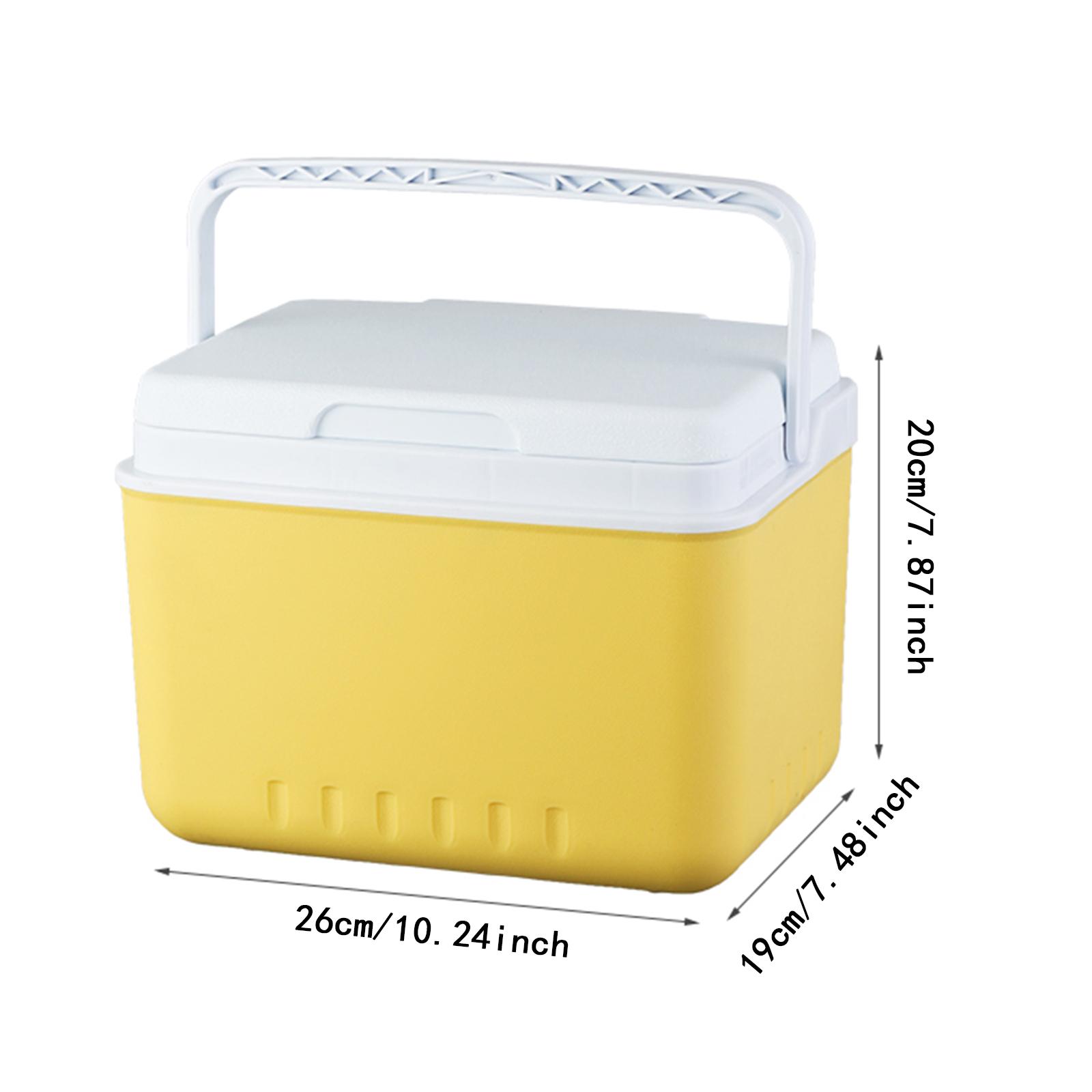 isoliert Eis Kühler schwer Leicht Eimer Container tragbar Kühlschrank Organizer Pro Lebensmittel Angeln Strand Grill Reisen